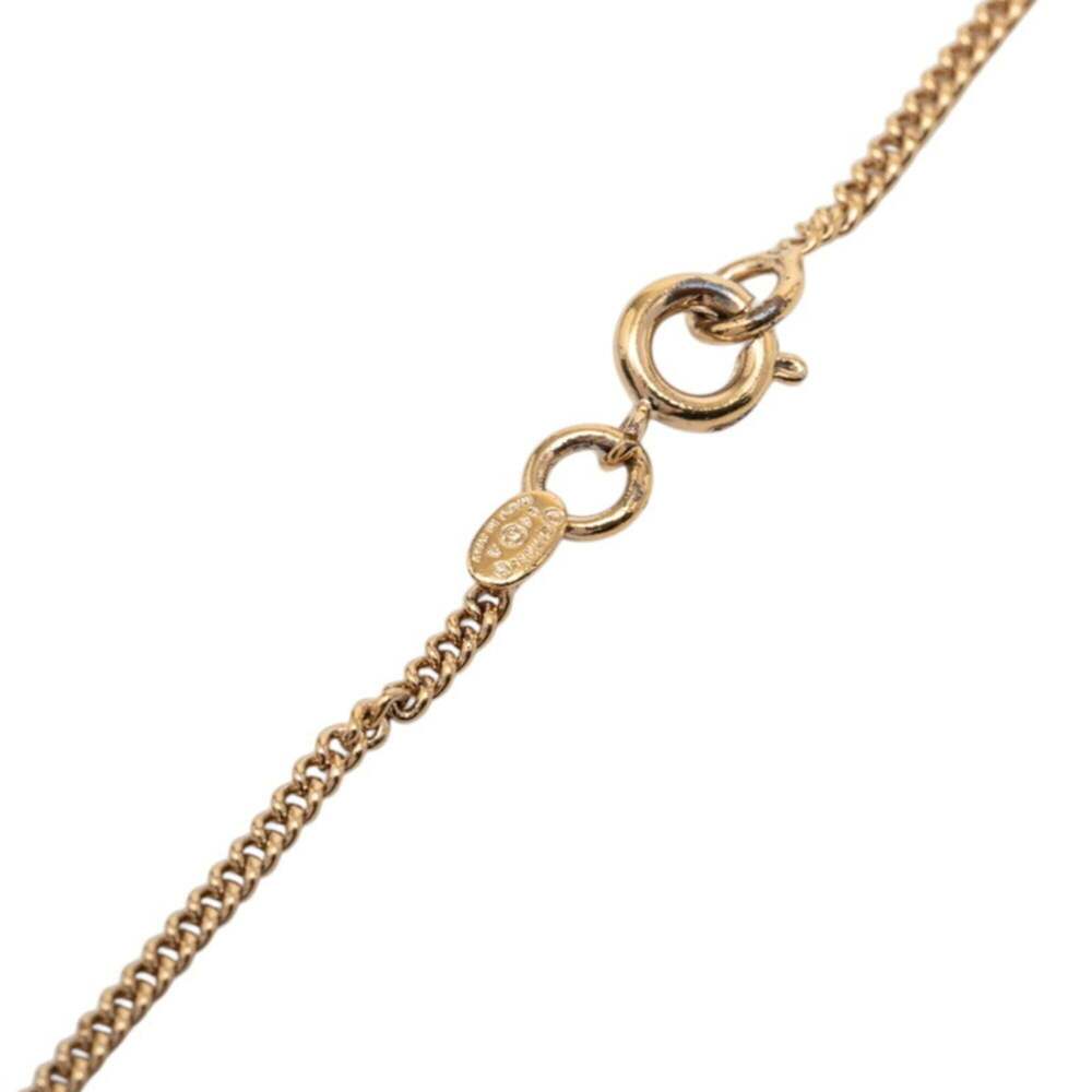 CHANEL Authentic Red Logo Necklace - Picture 4 of 5